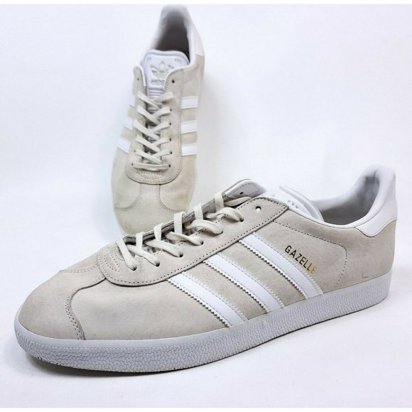 all white gazelles mens